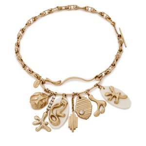 Ogrlica Weekend Max Mara Zelia 2515751115650 Zlatna