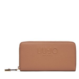 Veliki ženski novčanik Liu Jo XL Zip Around AA5155 E0087 Smeđa