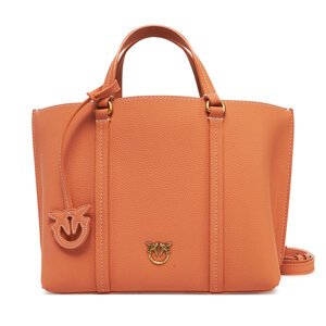 Torbica PINKO Carrie Shopper Classic AI 24-25 PLTT 102833 Narančasta