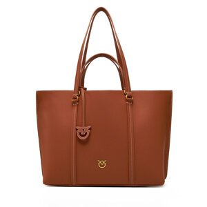 Torbica PINKO Carrie Shopper Big PE 25 PLTT 102832 A1LF Smeđa