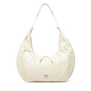 Torbica PINKO Slouchy Hobo Big PE 25 PLTT 104295 A26J Écru