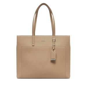 Torbica Calvin Klein Ck Must Medium Shopper W/Pocket K60K613019 Bež