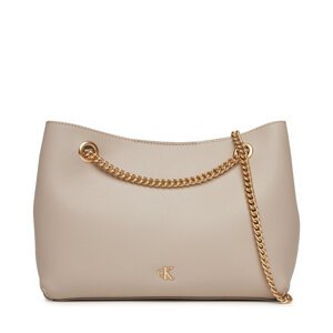 Torbica Calvin Klein Minimal Monogram Shoulde LV04F3205G Bež