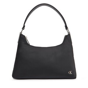 Torbica Calvin Klein Jeans Satin Nylon Small Shoulder Bag LV04K3219G Crna