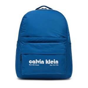Ruksak Calvin Klein Jeans Ckj Graphic Ck Multi Funct Backp LV04G3162G Tamnoplava