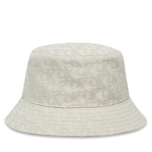 Šešir Calvin Klein Logo Jacquard Bucket Hat LV04K5059G Bež