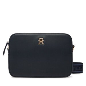 Torbica Tommy Hilfiger Th Logotape Camera Bag AW0AW17229 Tamnoplava