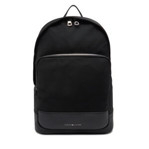 Ruksak Tommy Hilfiger Th Business Nylon Backpack AM0AM13189 Crna