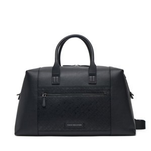 Torba Tommy Hilfiger Th Monogram Duffle AM0AM13383 Crna