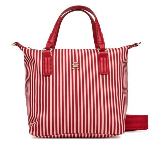 Torbica Tommy Hilfiger Poppy Summer Small Tote AW0AW17202 Crvena