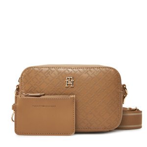 Torbica Tommy Hilfiger Th Distinct Camera Bag Mono AW0AW17221 Smeđa
