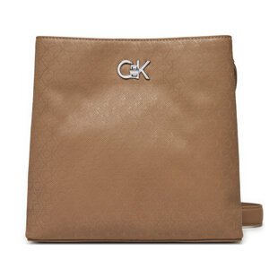 Torbica Calvin Klein Ck Convertible Bucket Bag_Mono K60K613137 Smeđa
