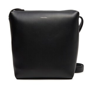 Crossover torbica Calvin Klein Ck Premium Leather Hobo Mini K50K512968 Crna