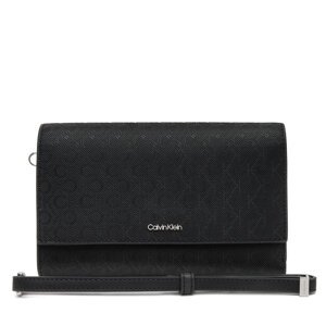 Veliki ženski novčanik Calvin Klein Ck Must Xl Trifold W/Wristel_Mn K60K612940 Crna