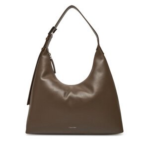 Torbica Calvin Klein Hardware Strap Hobo Shoulder Bag K60K613031 Smeđa