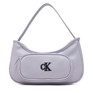 Torbica Calvin Klein Jeans Ck Shoulder Bag IU0IU00696 Ljubičasta