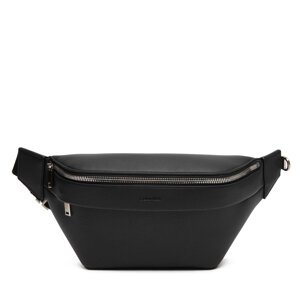 Torbica oko struka Calvin Klein Micro Pebble Waistbag 38 LV04D3002G Crna
