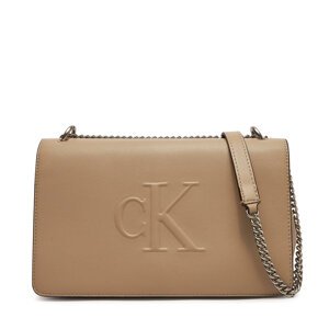 Torbica Calvin Klein Jeans Sculpted Ew Flap25 Shoulder Bag LV04K3035G Bež