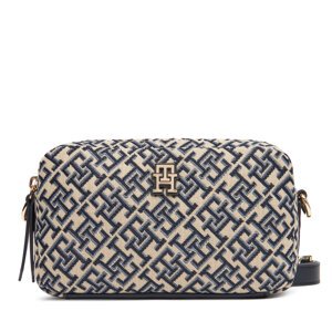 Torbica Tommy Hilfiger Th Jacquard Camera Bag AW0AW17443 Tamnoplava