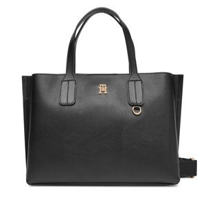 Torbica Tommy Hilfiger Th Distinct Mini Tote AW0AW17459 Crna