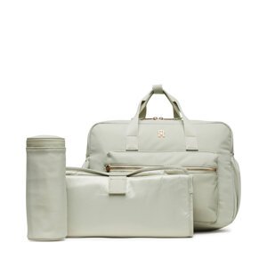 Torba Tommy Hilfiger Th Essential Changing Bag AU0AU01997 Zelena
