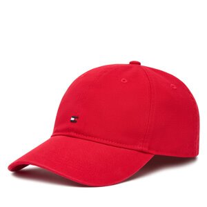Šilterica Tommy Hilfiger Flag Soft 6 Panel AM0AM13426 Crvena