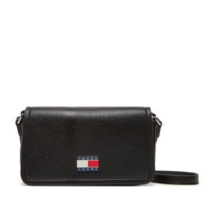 Torbica Tommy Jeans Tjw Must Flap Crossover AW0AW17553 Crna