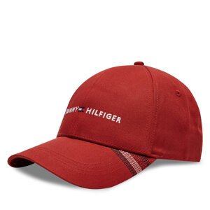 Šilterica Tommy Hilfiger Foundation Cotton 6 Panel Cap AM0AM12532 Crvena
