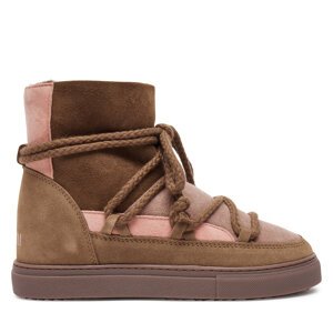Čizme za snijeg Inuikii Patchwork 65202-076 Smeđa