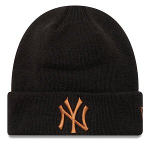 Kapa New Era New York Yankees League Essential Cuff Knit Beanie 60580722 Crna