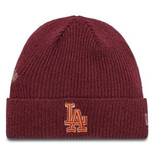Kapa New Era LA Dodgers World Series Patch Cuff Knit Beanie 60580732 Crvena