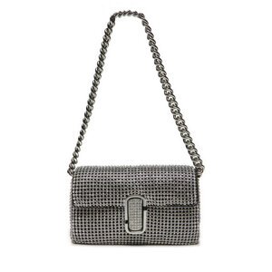 Torbica Marc Jacobs The Rhinestone J Marc Mini Shoulder Bag H912M06RE22 Srebrna