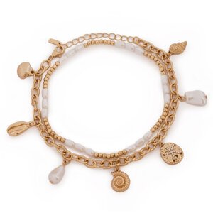 Set od 2 narukivce Aldo Oceanics 13994938 Zlatna