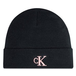 Kapa Calvin Klein Monogram Embro K60K612319 Crna