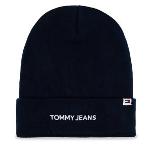 Kapa Tommy Jeans Linear Logo AM0AM12025 Tamnoplava