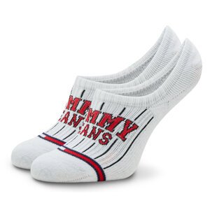 Niske unisex čarape Tommy Jeans 701223922 Bijela