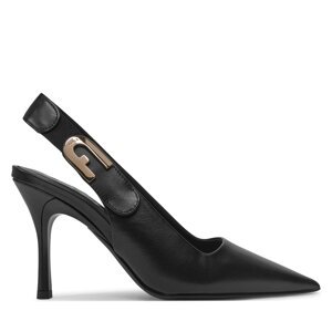Sandale Furla Sign Slingback T.90 YG05SGN-BX2681-O6000-90294100 Crna