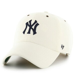 Šilterica 47 Brand MLB New York Yankees Thin Cord ’47 Clean Up B-TCDCU17IWS Écru