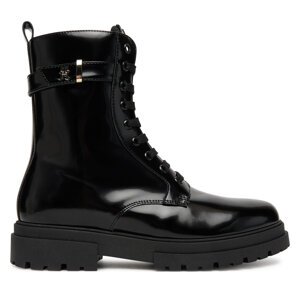 Planinarske cipele Tommy Hilfiger Lace-Up Bootie T4A5-34028-1453 D Crna