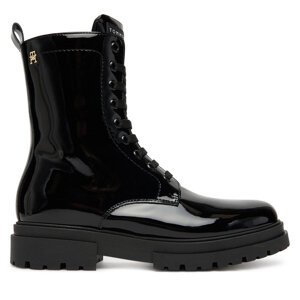 Planinarske cipele Tommy Hilfiger Lace-Up Bootie T4A5-34025-0775 D Crna