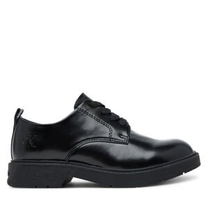 Oxfordice Calvin Klein Low Cut Lace-Up Shoe V3X4-83182-1453 S Crna