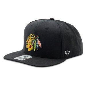 Šilterica 47 Brand NHL Chicago Blackhawks No Shot '47 CAPTAIN H-NSHOT04WBP-BKB Crna