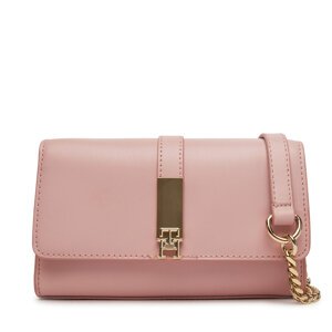 Torbica Tommy Hilfiger Th Heritage Mini Crossover Chain AW0AW17222 Ružičasta