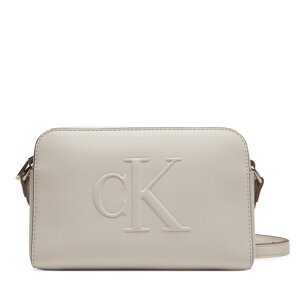 Torbica Calvin Klein Jeans Sculpted Ew Camera Bag20 LV04K3036G Écru