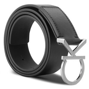Ženski remen Calvin Klein Ck Logo Belt 3.5 K60K602141 80 Crna
