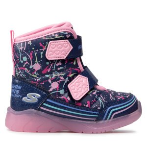 Čizme za snijeg Skechers Power Paint 302653N/NVMT Tamnoplava