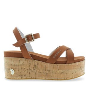 Sandale U.S. Polo Assn. Loren LOREN002 Smeđa