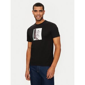 Calvin Klein T-shirt Shadow Photo K10K113108 Crna Regular Fit