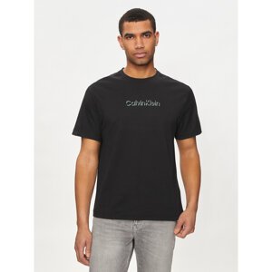Calvin Klein T-shirt Shadow Embosed Logo K10K113105 Crna Regular Fit