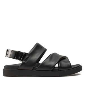 Sandale Calvin Klein Padded Criss Cross Sandal HM0HM01482 Crna